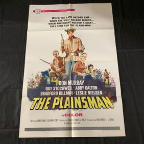 The Plainsman Original One-Sheet Movie Poster