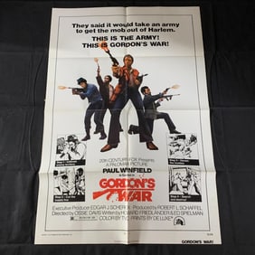 Gordon's War Original One Sheet Movie Poster