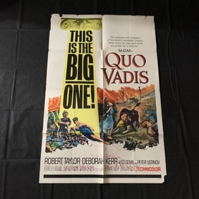 Quo Vadis Original One Sheet Movie Poster
