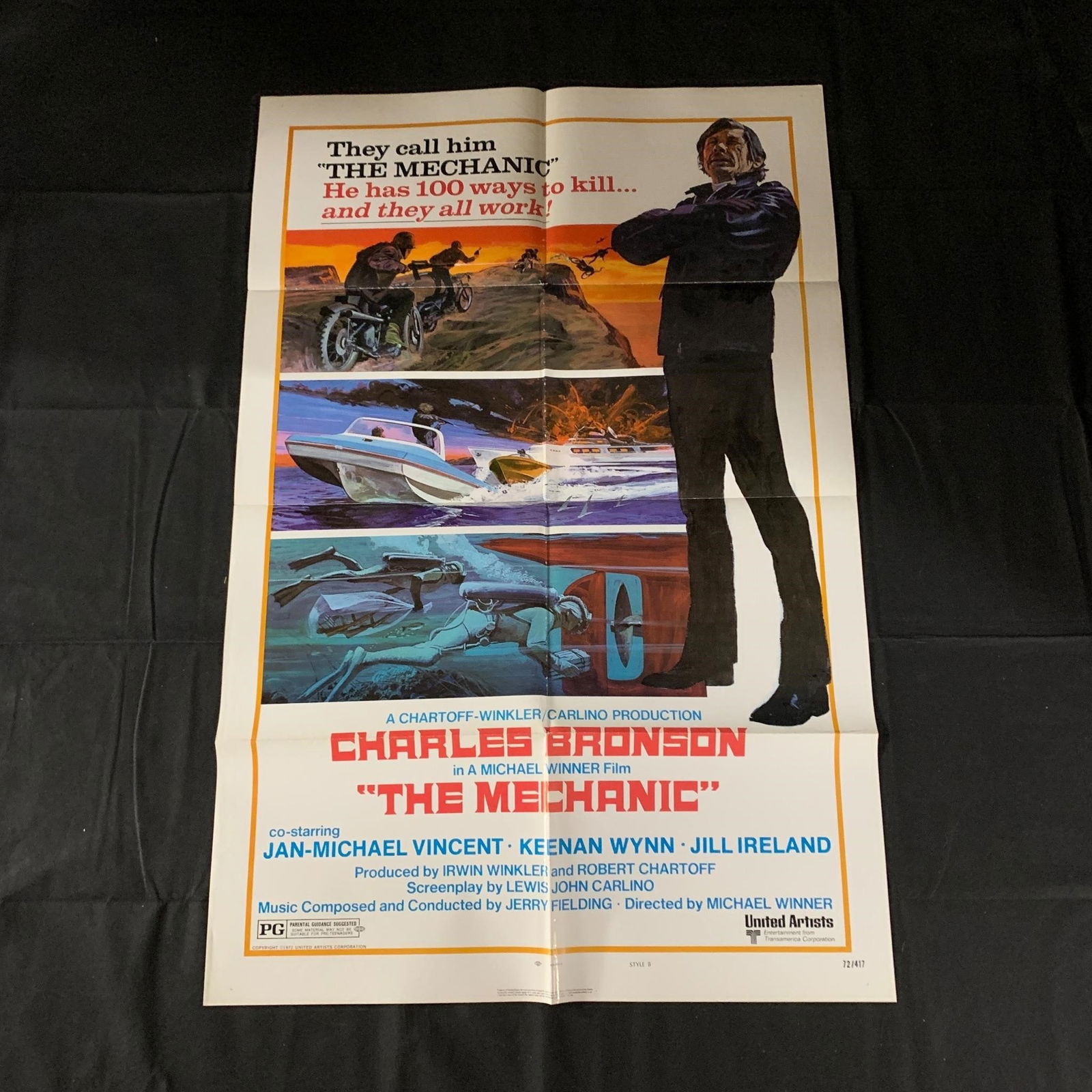 The Machanic Original One Sheet Movie Poster (1 of 4)