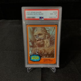 PSA 8 Chewie Gets Riled 1977 Topps Star Wars 298