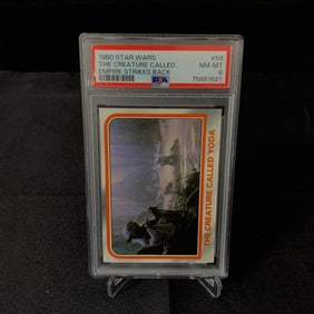 PSA 8 Yoda 1980 Topps Star Wars Card
