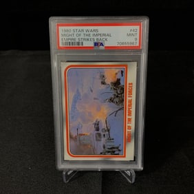 PSA 9 Might of the Imperial Forces 1980 Topps Card
