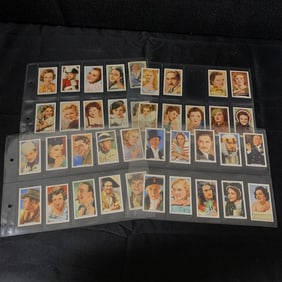 1935 Portraits of Famous Stars Gallaher Cards