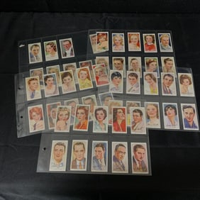 1934 Film Stars John Player Cards