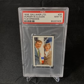 PSA 9 Murder In Clouds 1936 Gallaher