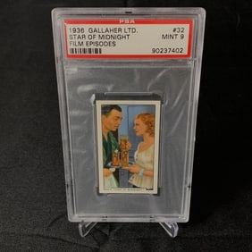 PSA 9 Star of Midnight 1936 Gallaher