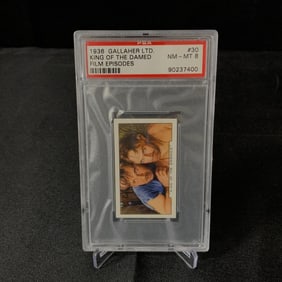 PSA 8 King of the Damed 1936 Gallaher