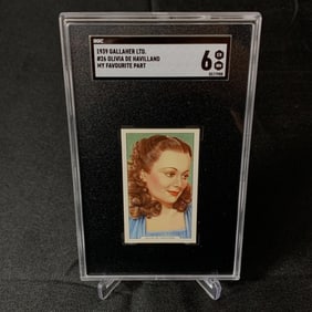 SGC 6 Olivia De Havilland 1939 Gallaher