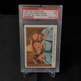 PSA 7 1959 Three Stooges #76
