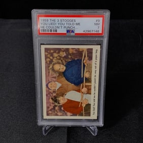 PSA 7 1959 Three Stoogges #9