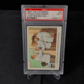 PSA 7 1959 Three Stooges #54