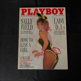 March 1986 Playboy Magazine, Sally Field