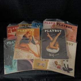 1964 Playboy Magazines, Whole Year