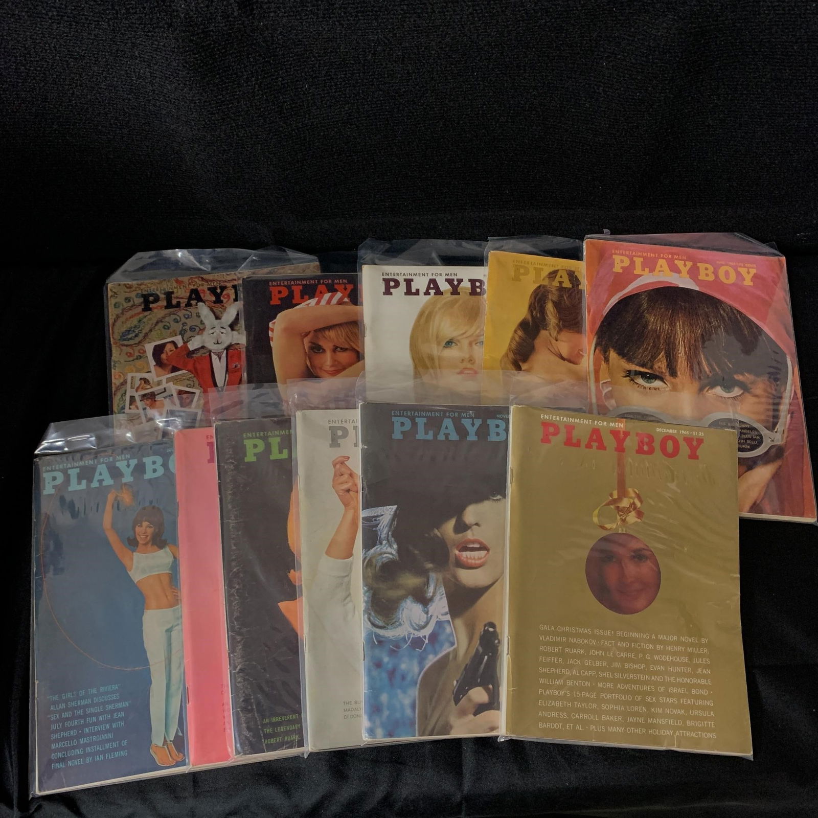 1965 Playboy Magazines, Near Complete (1 of 5)