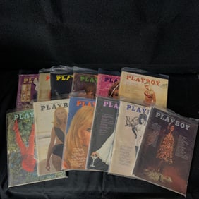 1968 Playboy magazines, Full Year