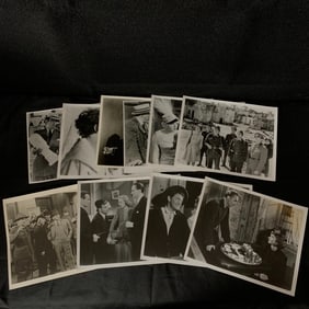 Group of Movie Production Stills