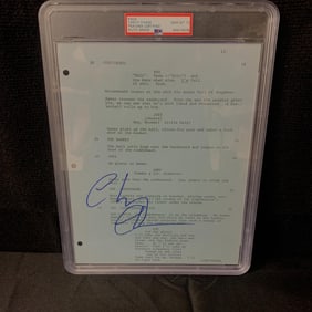 PSA 10 Chevy Chase Signed Script