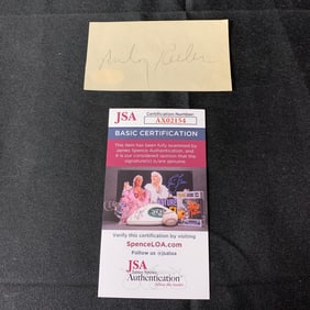 Jack Haley Autograph JSA COA