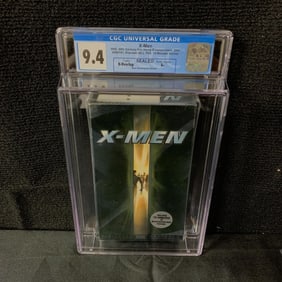 CGC 9.4 X-men THX VHS Sealed A+ Seal 2000 Release