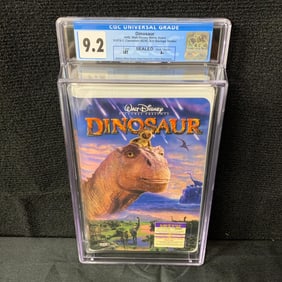 CGC 9.2 Disney's Dinosaur VHS