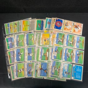 Set of UD Loony Toons Baseball Cards