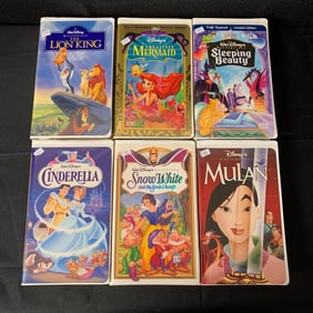 Classic Disney VHS lot, Mulan