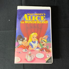 Alice in Wonderland VHS Black Diamond CIB
