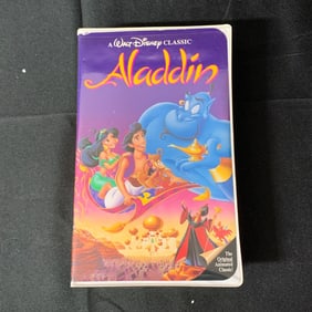 Aladdin VHS Movie Disney Black Diamond! CIB