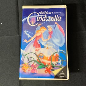 Cinderella VHS Tape Disney Black Diamond