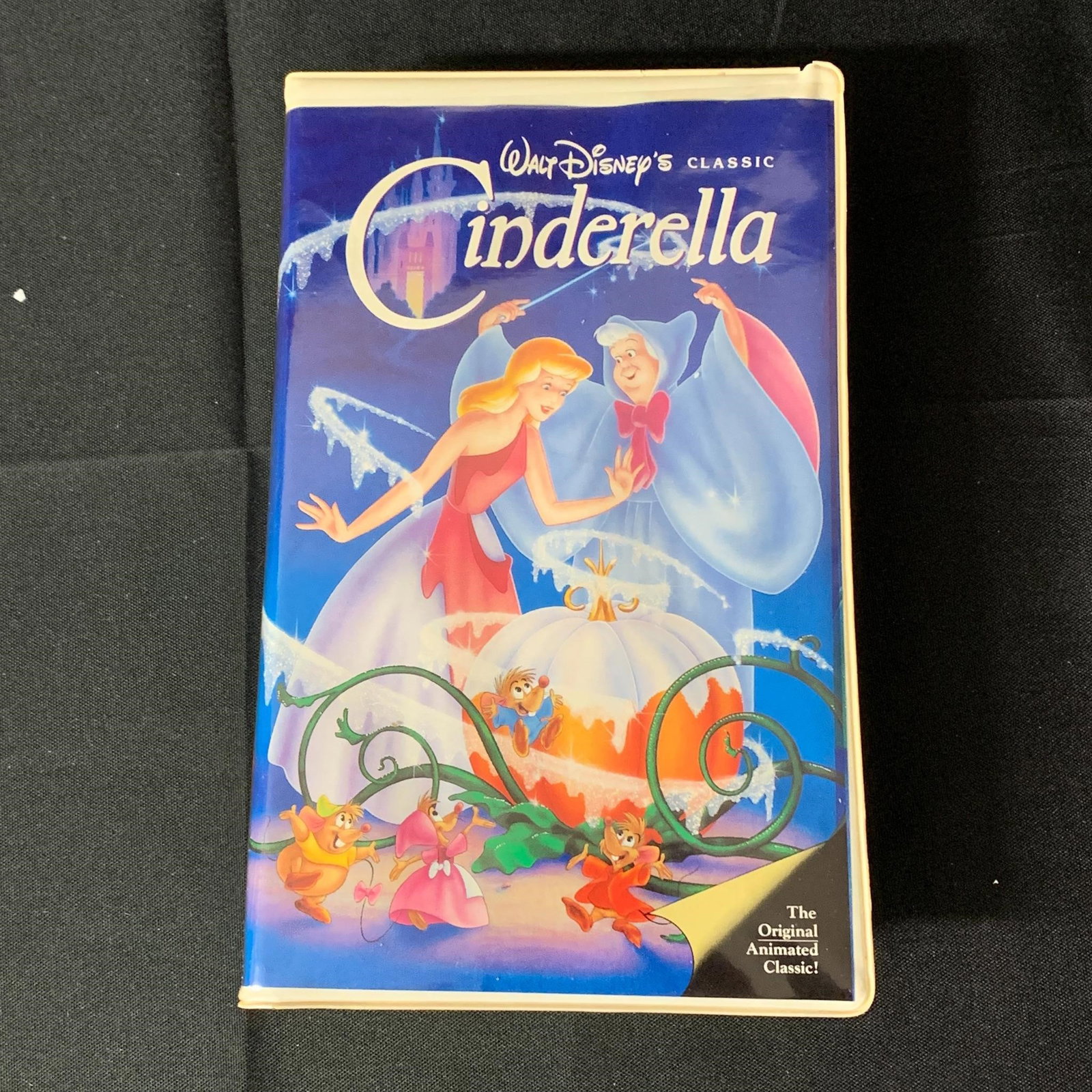 Cinderella VHS Tape Disney Black Diamond (1 of 4)