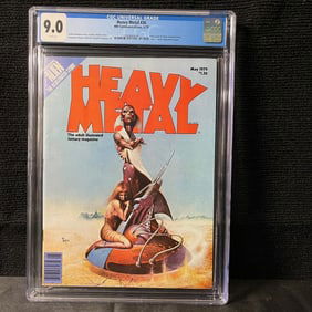 Heavy Metal 26 CGC 9.0