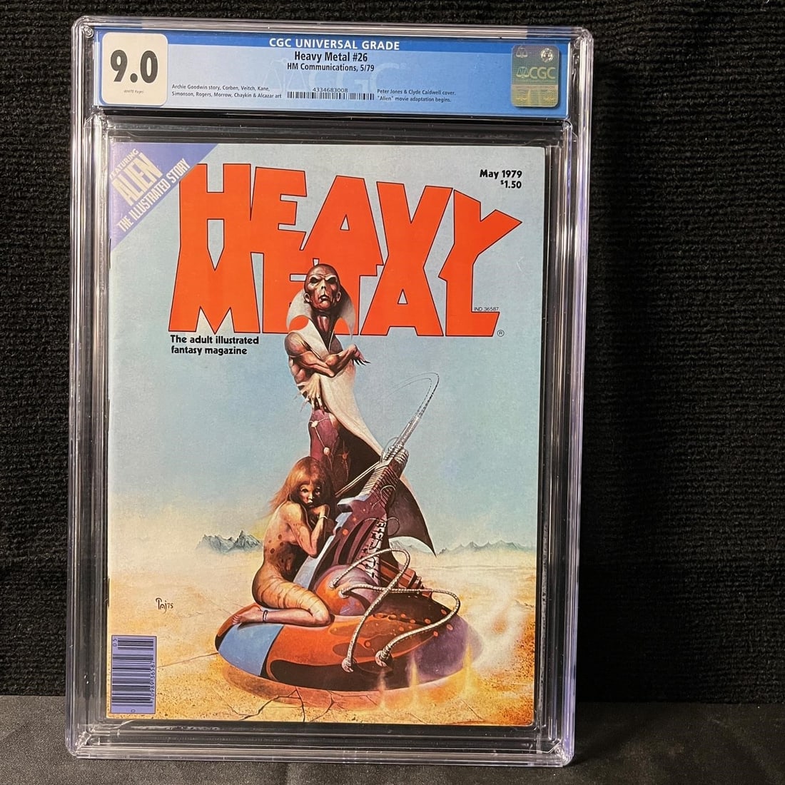 Heavy Metal 26 CGC 9.0