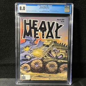 Heavy Metal 24 CGC 8.5