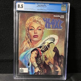 Heavy Metal 20 CGC 8.5