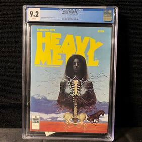 Heavy Metal 18 CGC 9.2