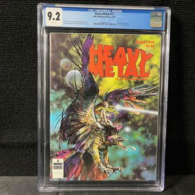 Heavy Metal 17 CGC 9.2