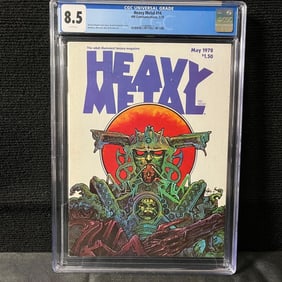 Heavy Metal 14 CGC 8.5