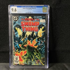 Swamp Thing 20 CGC 9.6 1st Alan Moore
