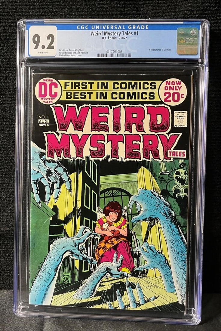 Weird Mystery Tales 1 CGC 9.2 Bronze Age Key (1 of 1)