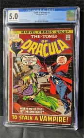 Tomb of Dracula 3 CGC 5.0