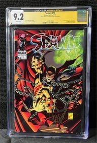 Spawn 16 CGC/JSA 1st Greg Capullo
