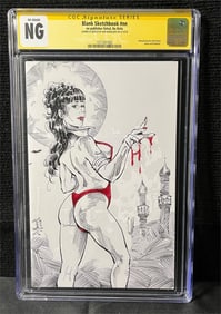 Vampirella Color Original Art CGC certified