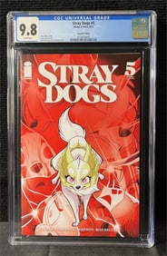 Stray Dogs 5 2nd Print CGC 9.8