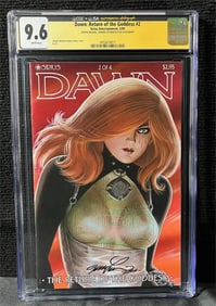 Dawn RTOFG Michael Linsner Signed CGC 9.6