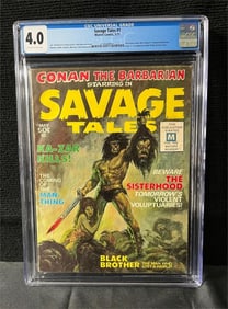 Savage Tales 1 CGC 4.0 1st App Man Thing