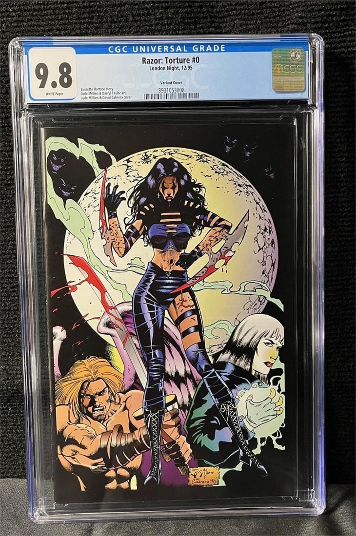 Razor Torture #0 CGC 9.8: We are a veteran owned company. Please look at the pictures carefully to determine what you believe the condition of collectible is. We are currently accepting consignments. Email us a aeronhouse1994@