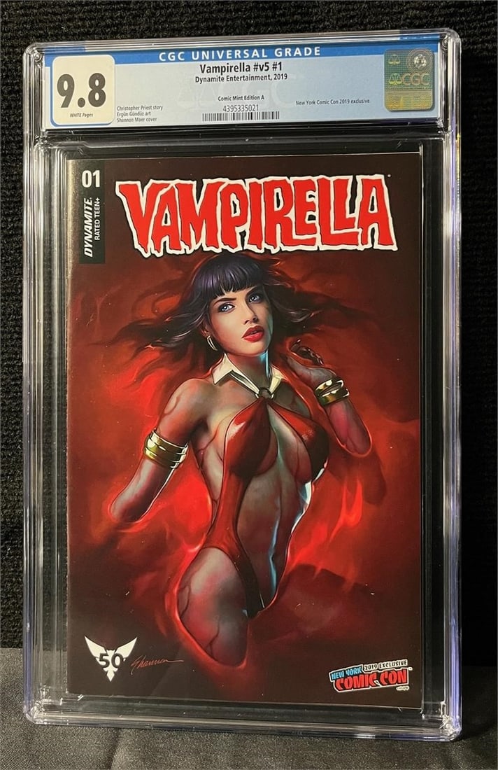 Vampirella 1 NYCC Comic Con Ed CGC 9.8 (1 of 1)