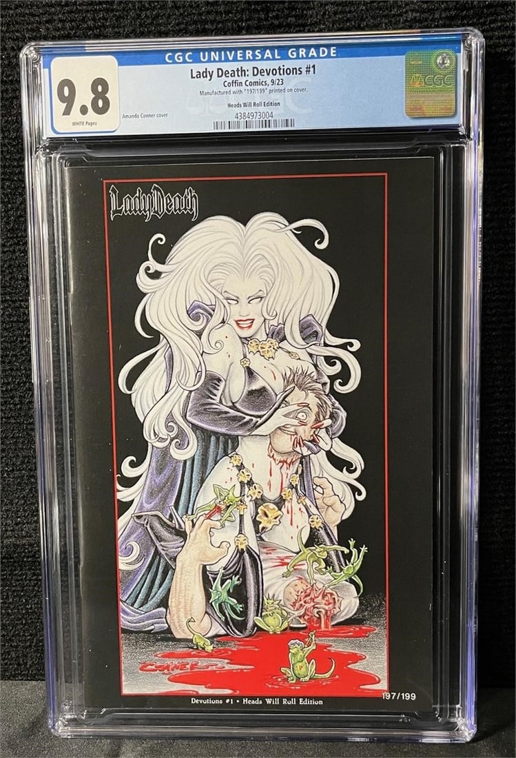 Lady Death Devotions 1 #197/199 CGC 9.8 (1 of 1)
