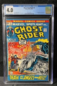 Marvel Spotlight 6 CGC 4.0 2nd App Ghost Rider